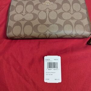 Coach CC Brown Wallet